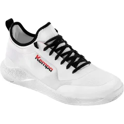 Kempa Kourtfly Handballschuhe Kinder weiß/rot/schwarz 39