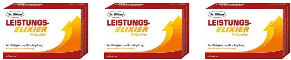 Dr. Böhm Leistungs Elixier Brausegranulat 3x28stk