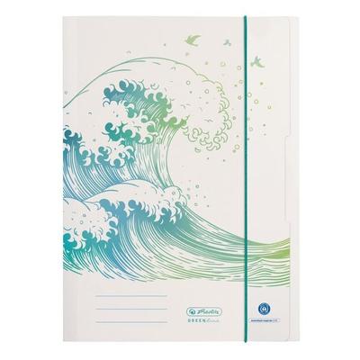 Herlitz Sammelmappe A4 GREENline Welle
