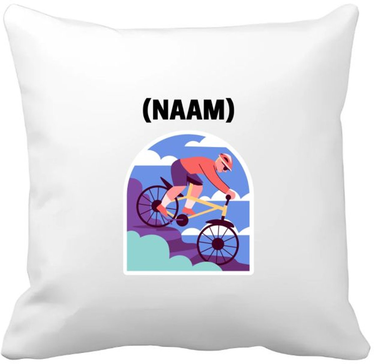 Akyol Kussenhoes voor mountainbikers - 40 x 40 cm