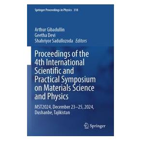 Umbreit Proceedings of the 4th International Scientific and Practical Symposium on Mater (Englisch, Softcover, Geetha Devi, Shahriyor Sadullozoda) (74700891)