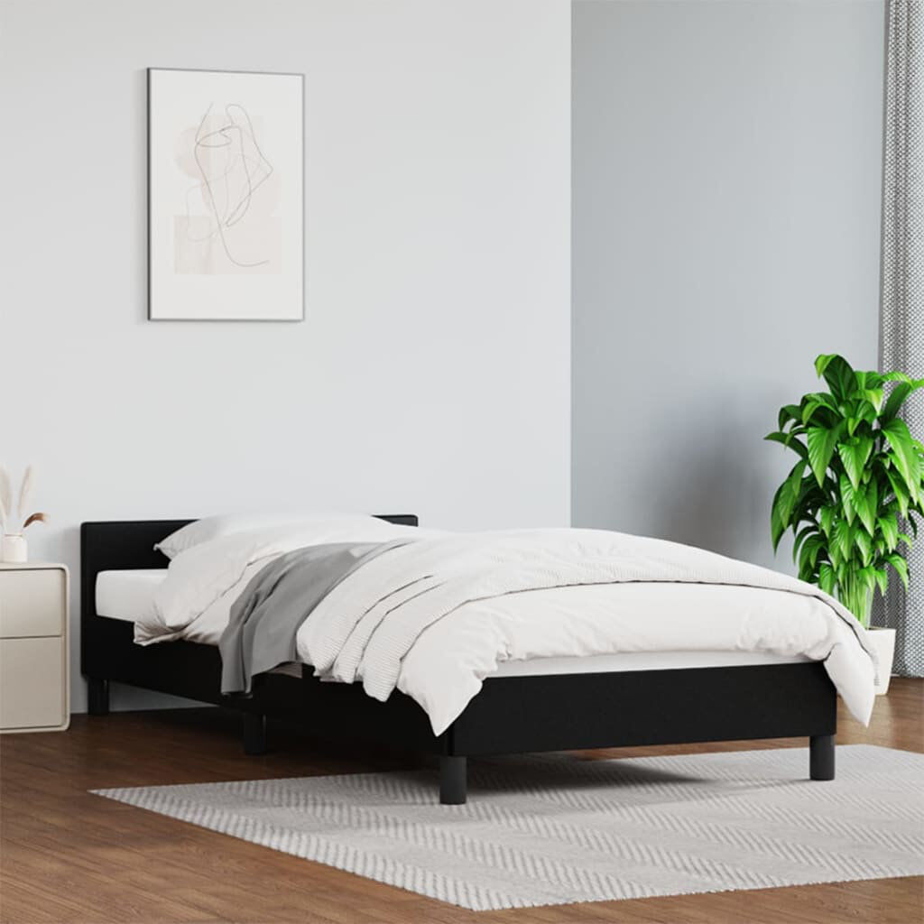 17 Stories Klementina Bed Black Single (3')