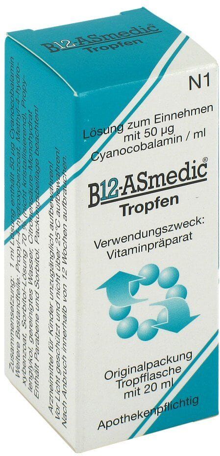 B12 Asmedic Tropfen zum Einnehmen