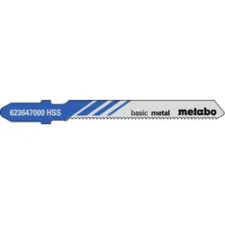 Metabo 5 Stichsägeblätter "basic metal" 51/ 1,2 mmHSS