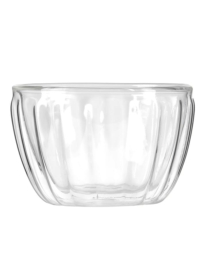 Vialli Design Schüssel "Tulip" in Transparent - 500 ml - onesize