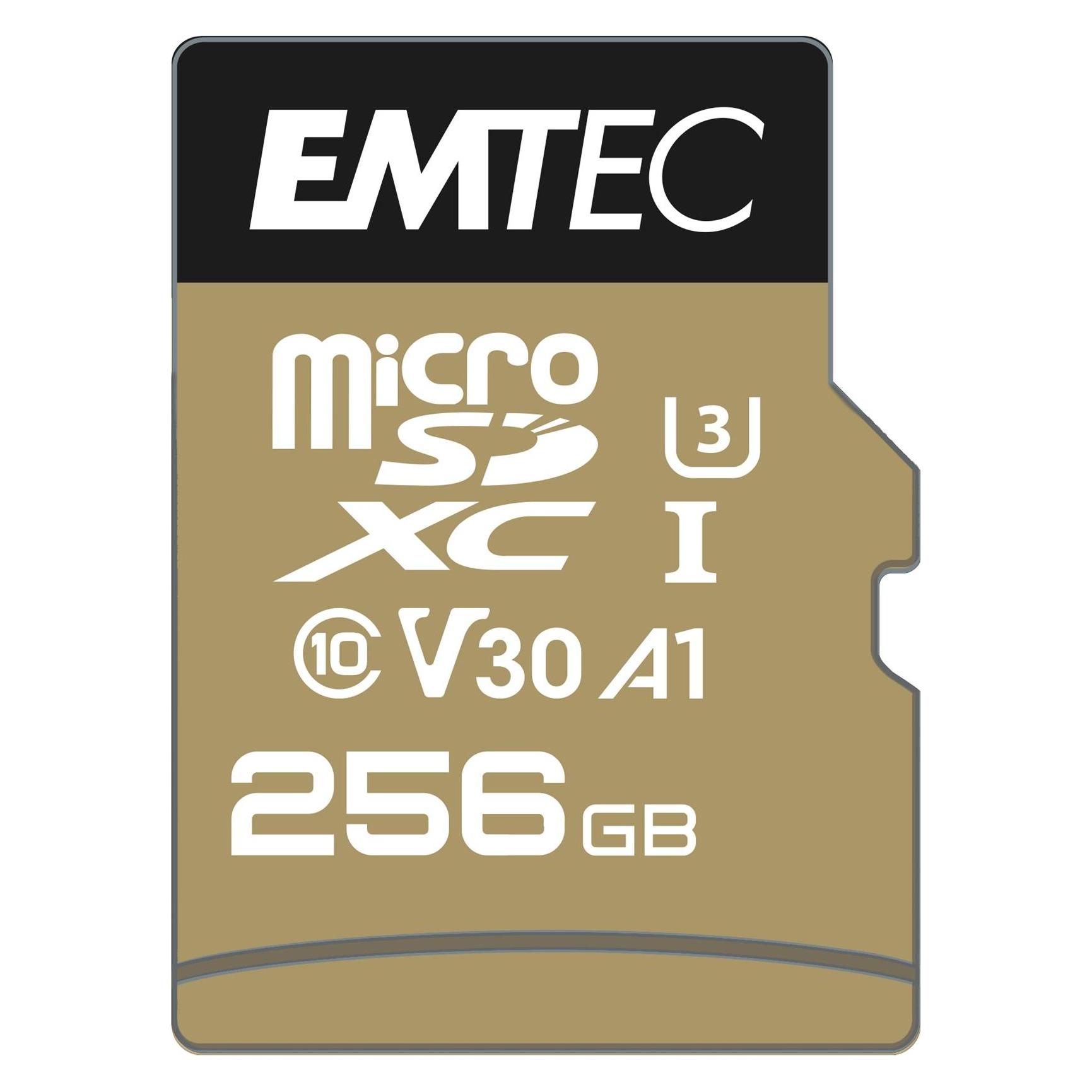 Emtec SpeedIN Pro (256 GB, microSDXC, U3, UHS-I) (ECMSDM256GXC10SP)