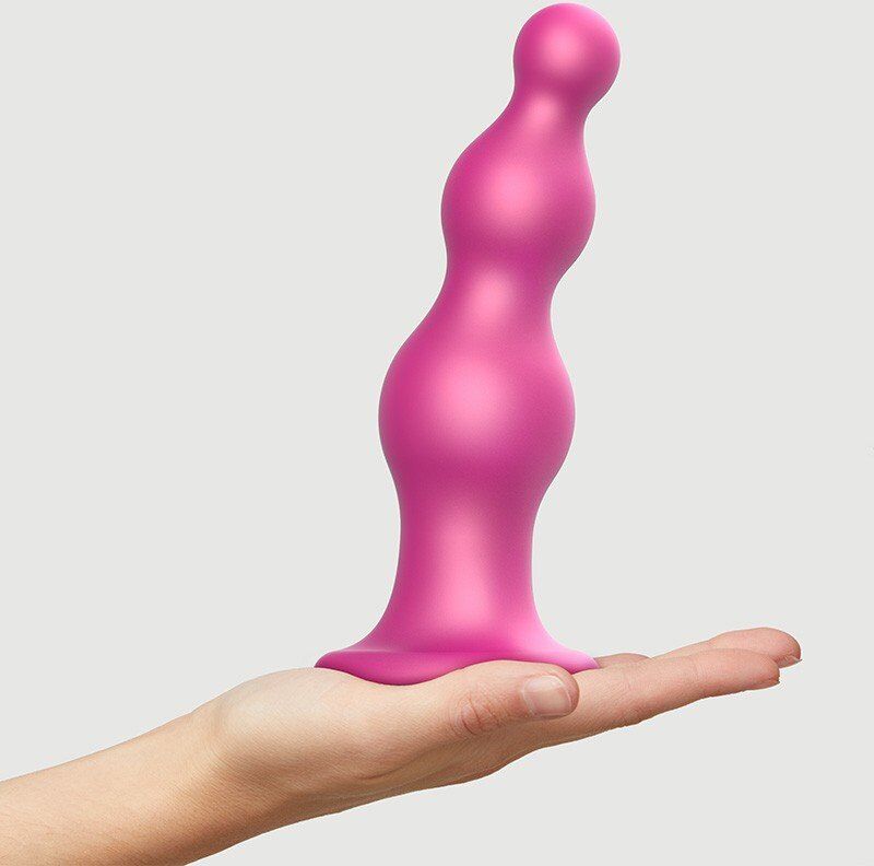 Strap-On-Me Plug anal BEADS Rose taille XXL