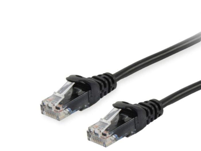 Equip 62547407101 Patchkabel, Cat.6, U/UTP, 0.15m, Schwarz