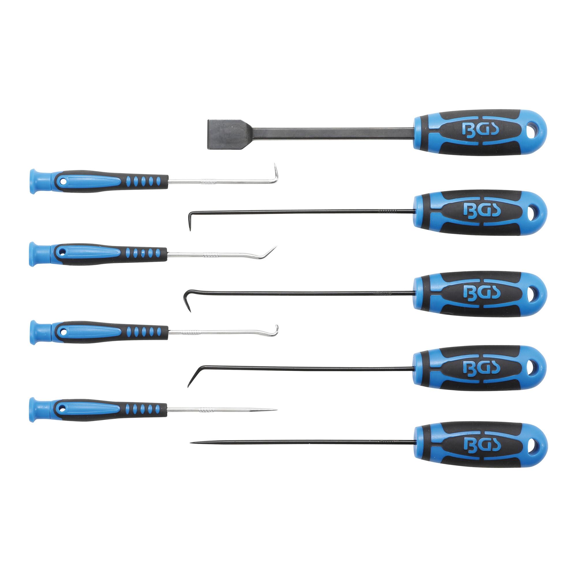 BGS Nadel-, Haken- und Schaber-Satz 9 teilig ; BGS technic (8487)
