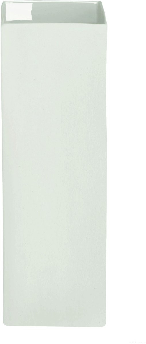 ASA Selection Cube Blauwe Keramische Vaas, Hoogte: 27 cm