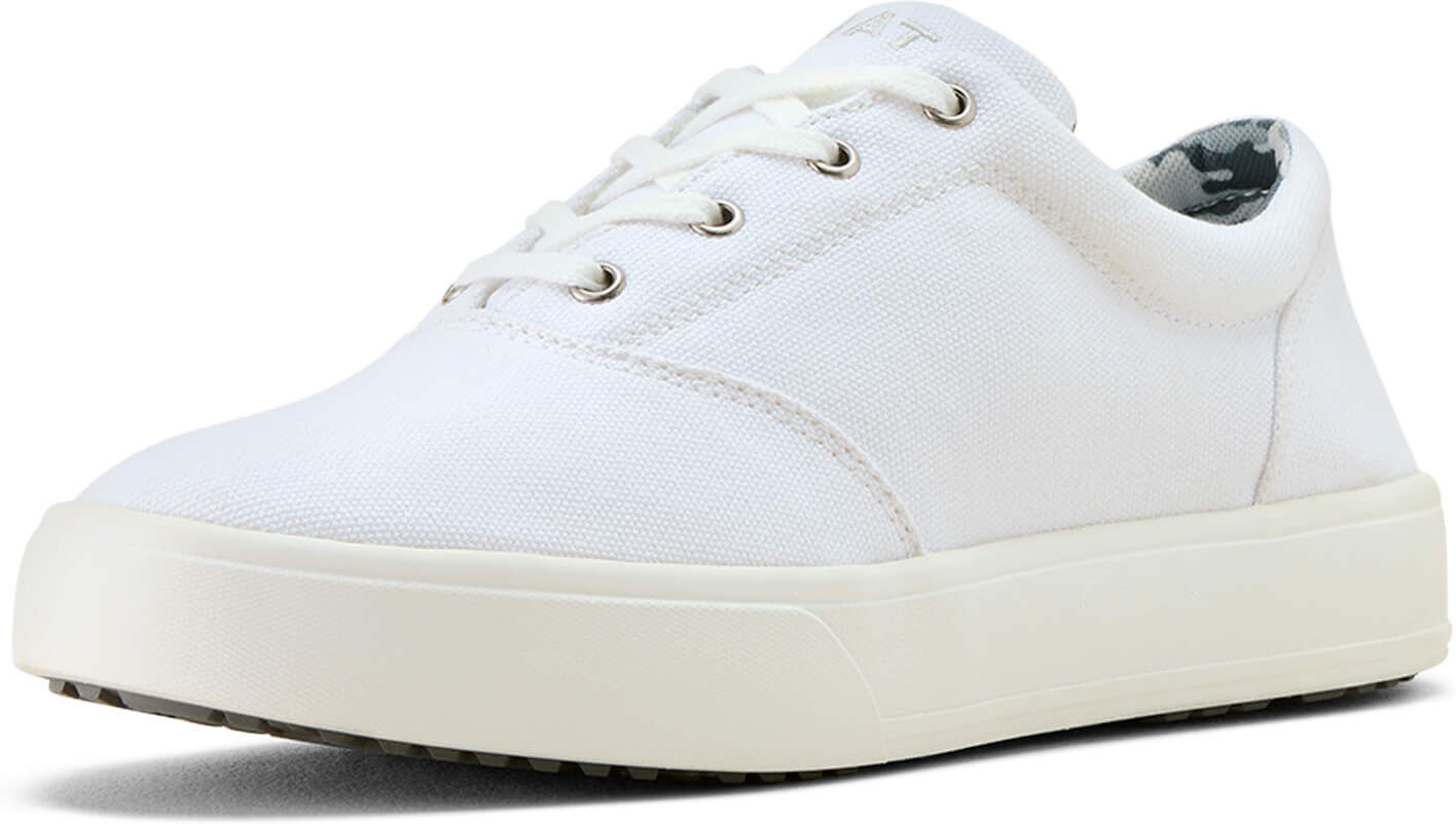 Men's Slater Shoe in Classic White, Size: 9 EE / Wide by Ariat