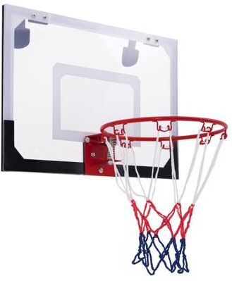 Costway Over-The-Door Mini Basketball Hoop Includes Basketball and 2 Nets
