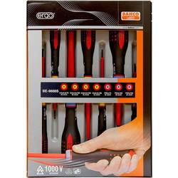 Bahco BE-9888S VDE Schraubendreher-Set 7teilig Schlitz, Kreuzschlitz Pozidriv