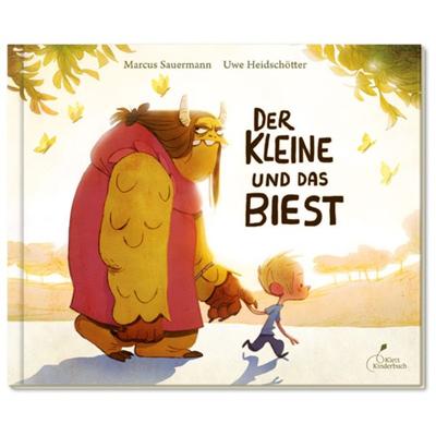 Der Kleine und das Biest. Das Bilderbuch zum preisgekrönten Kurzfilm., Gebundene Ausgabe von Marcus Sauermann, Klett Kinderbuch, 978-3-95470-049-3