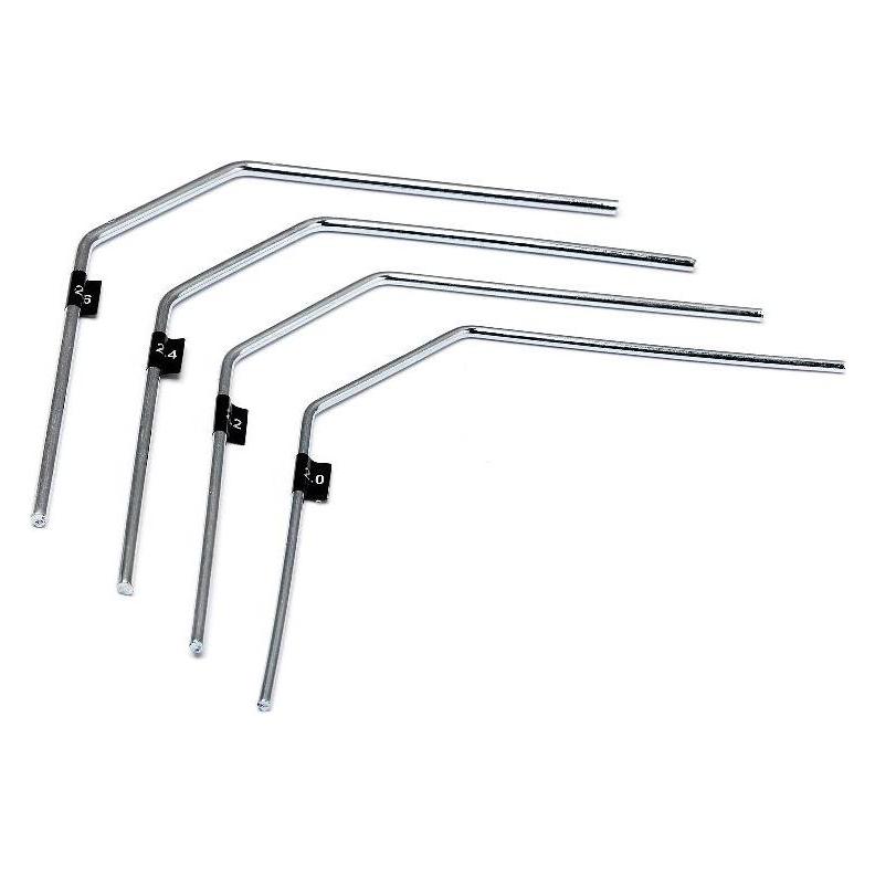 HB D8 Stabi-bar Set (2.0,2.2,2.4,2.6mm/short) (68188)