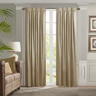Croscill Avignon Pleat Curtain Panel with Tieback (Single)