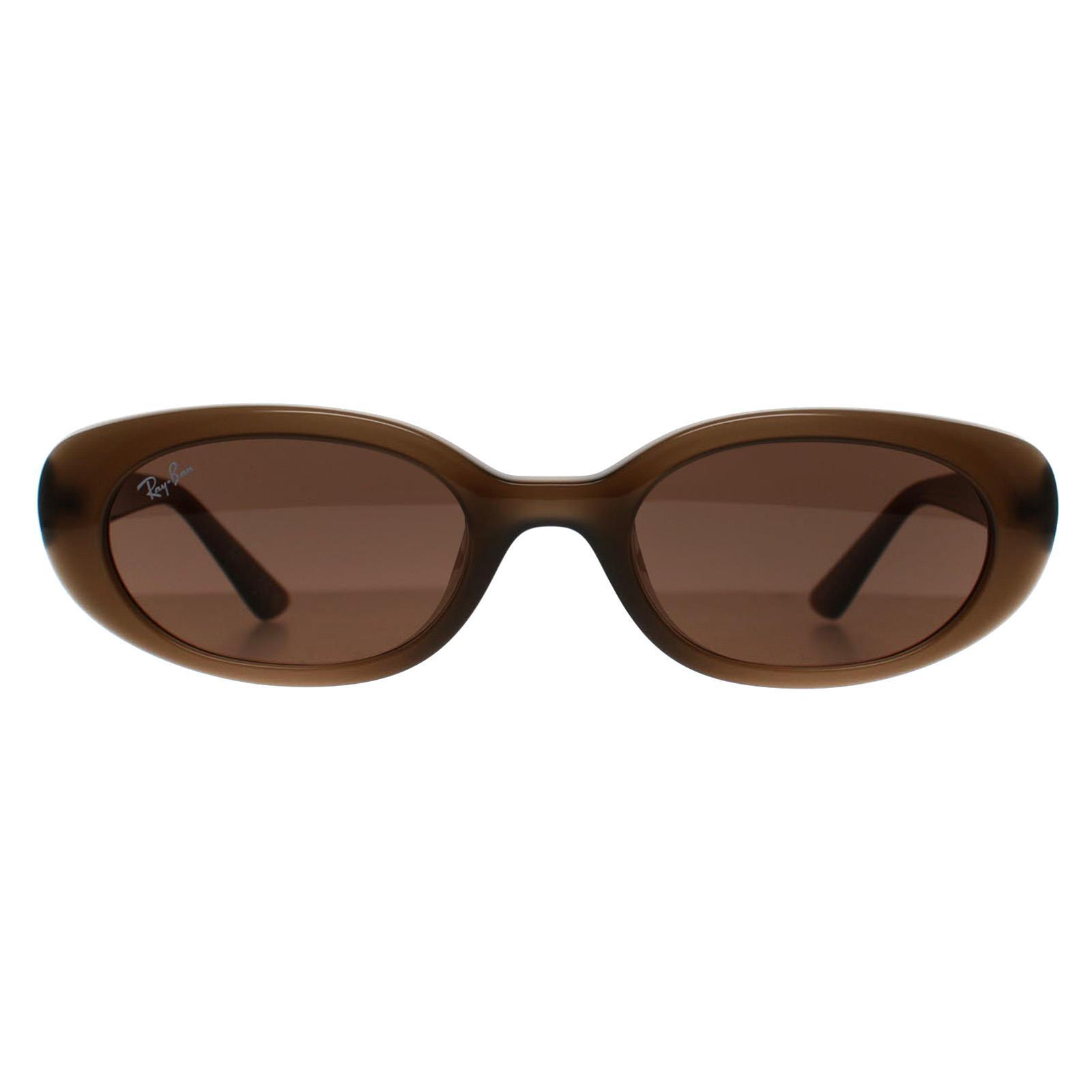 Ray-Ban RB4441D Bio Based 667711 gepolijste zwart grijze zonnebril met kleurverloop