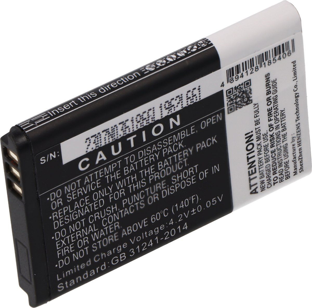 Accucell Batterij voor Motorola Ease 34, Ease 35, Ease 44 babyfoon, vervangt Motorola VT533450, 3,7V 1150mAh