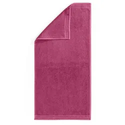 Vossen Handtuch Calypso Feeling 50x100 cm Baumwolle Rot Cranberry 50 x 100