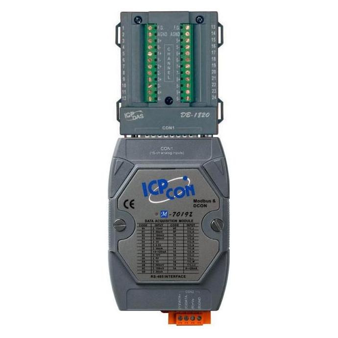 Moxa MODBUS, 10x AI + THERMO, INKL (Industriekabel) (47411)