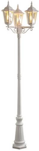 Konstsmide 7217-250 Firenze Außenstandleuchte Energiesparlampe E27 100W Weiß