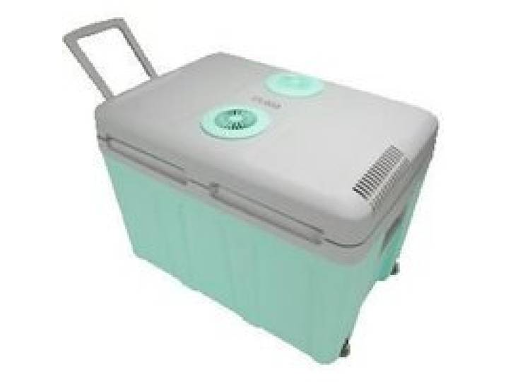 INCASA Glacière thermoélectrique 40L maintient au froid ou au chaud Vert/Bleu