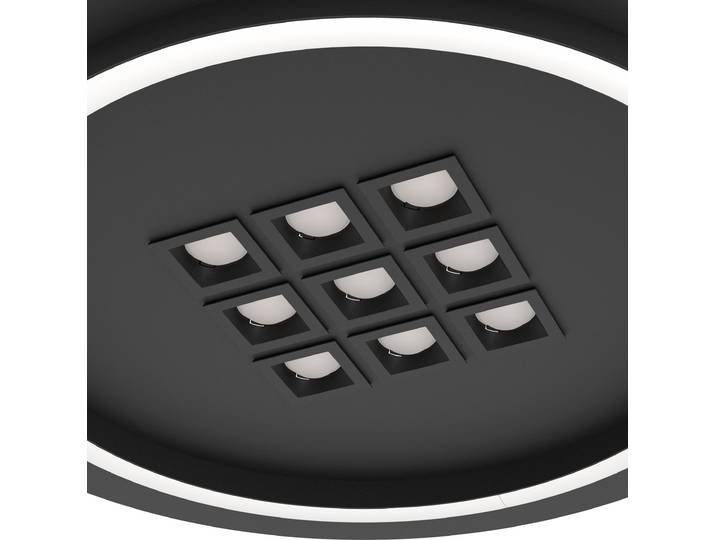 EGLO BALAZOTE, LED, 3425 lm, IP20, Schwarz