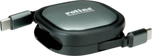 Roline USB-Kabel USB 2.0 1.20m Schwarz 11.02.8420