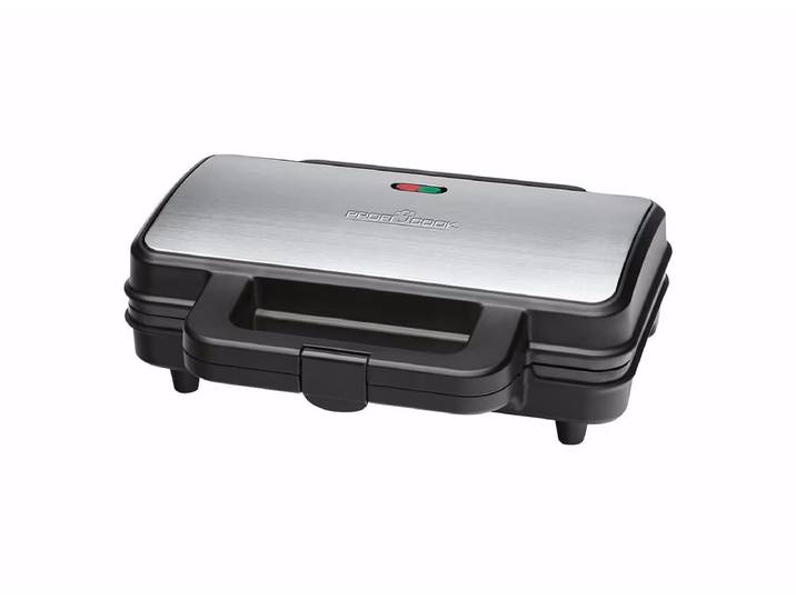 ProfiCook PC-ST 1092 Sandwichtoaster – Sandwichmaker/Sandwichtoaster – edelstahl / schwarz