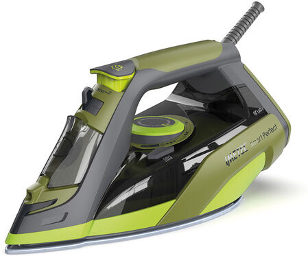 Imetec Smart Perfect Ferro da Stiro a Vapore, Risultati Ottimi con -35% di Acqua e -25% di Consumo Energetico, Piastra con Rivestimento Pro Ceramic, Trip