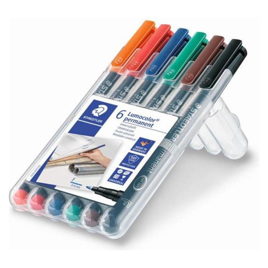 Staedtler Lumocolor permanent (6x) (318-WP6)