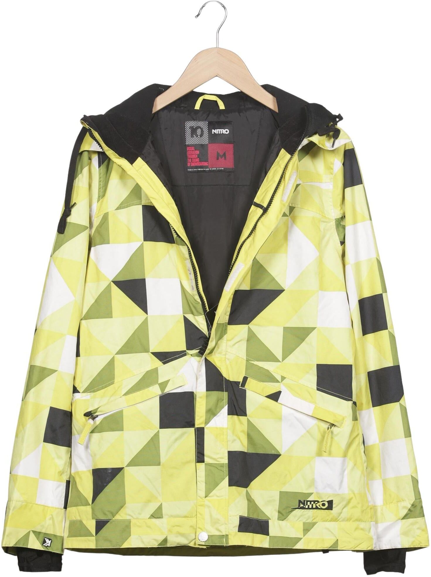 Nitro Damen Jacke, Mehrfarbig, Gr. M, Tex / Membran / Synthetik - Second Hand