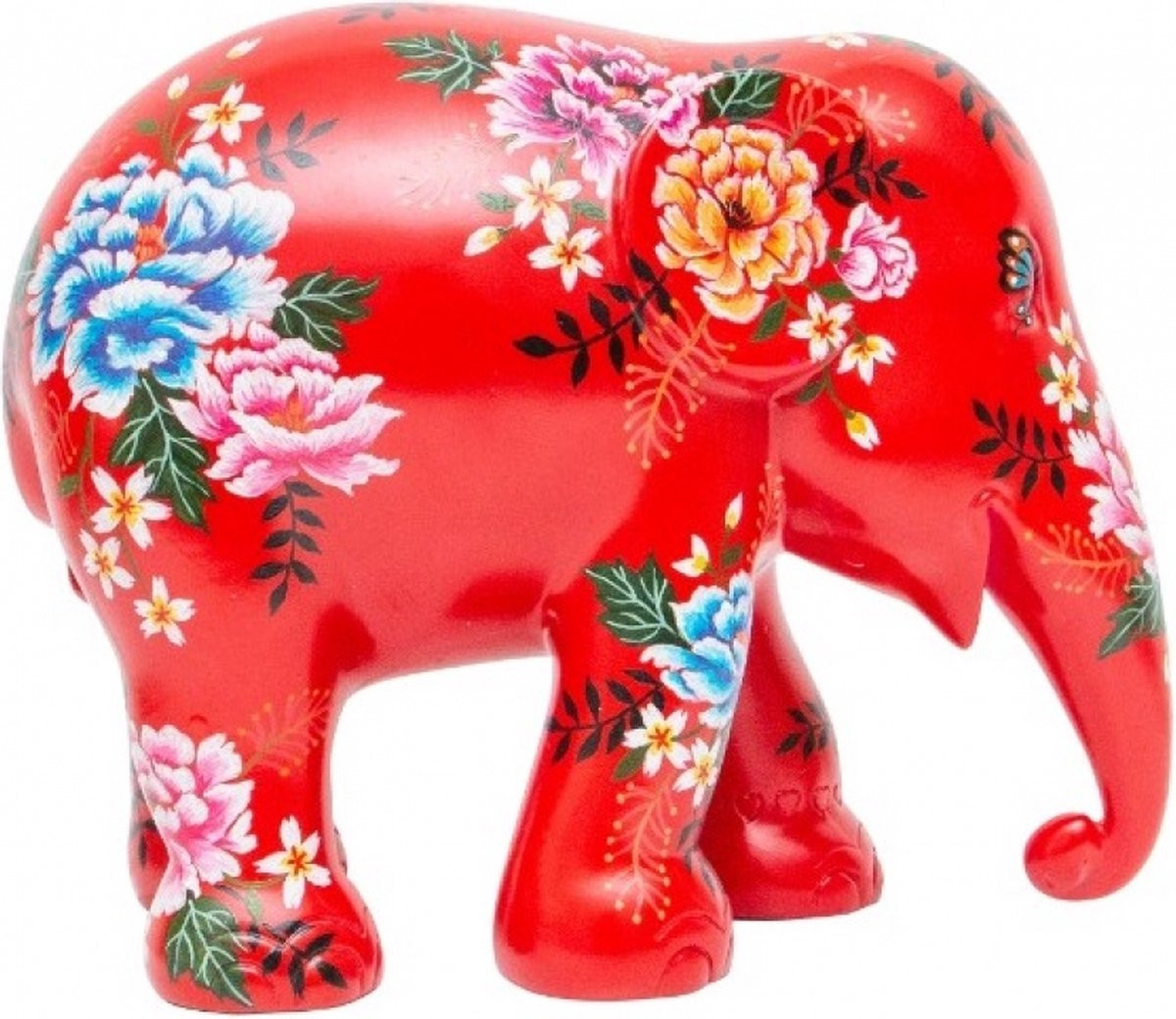 Elephant Parade Peony Lover Handgemaakt Olifanten Beeldje voor op tafel