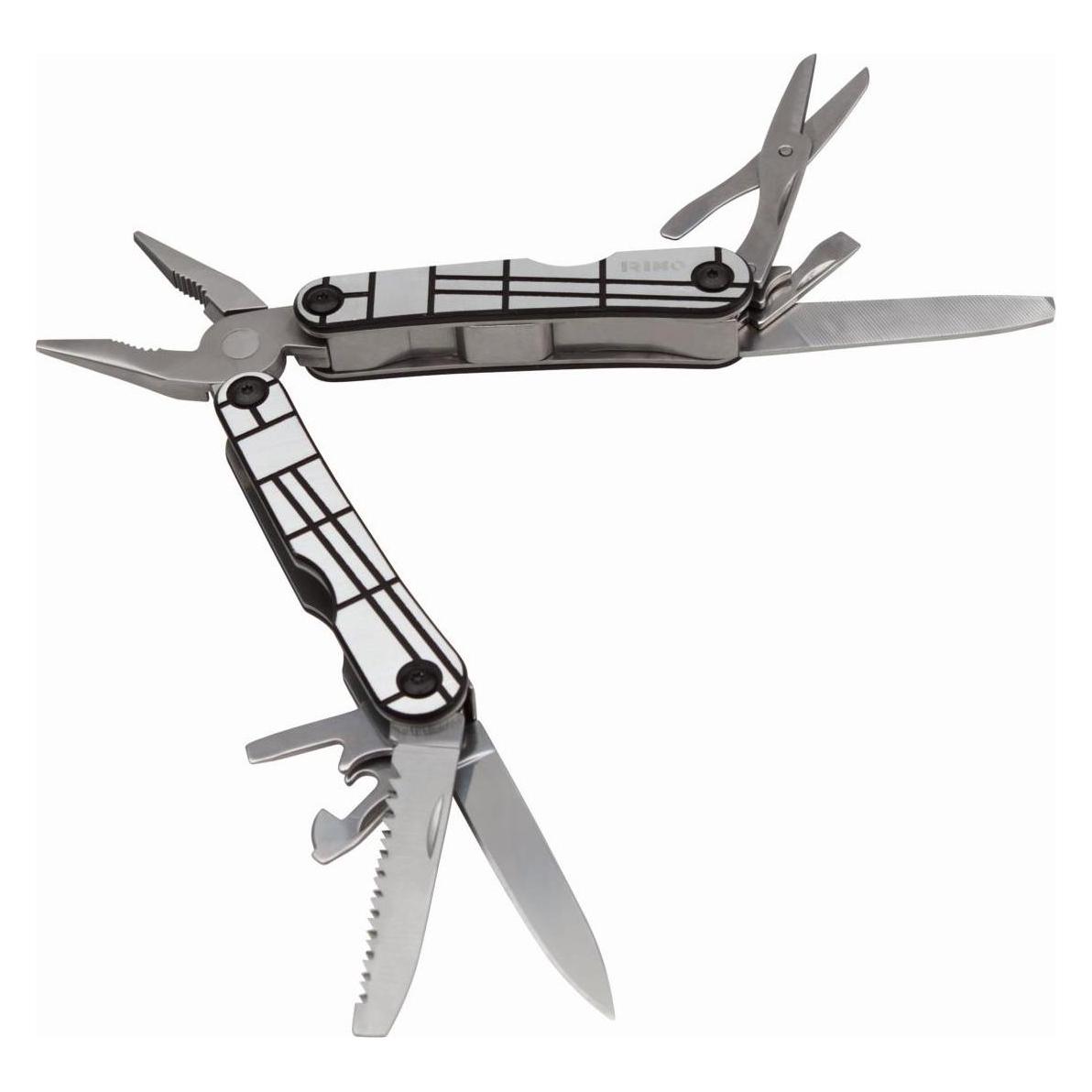Irimo Multizange 15 in 1, Edelstahl, im Zerfallsblister (15 Funktionen) (671-150-1)