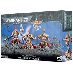Games Workshop Allarus Custodians - Vexilus Praetor / Shield-Captain in Allarus Terminator Armour (Kunststoff)