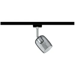 Paulmann Strahler URail Blossom Alu, Eisen, Stahl & Metall Grau Rauch