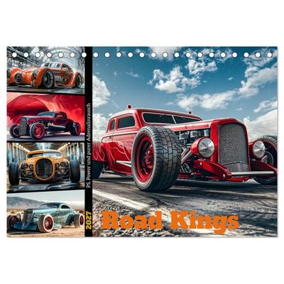 Road Kings (Tischkalender 2027 DIN A5 quer), CALVENDO Monatskalender