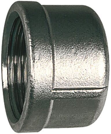 Riegler Verschlusskappe, rund, G 1/8, Durchmesser 14,6 mm, ES 1.4408 (263.01-ES)