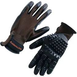 Fellpflege Handschuh Braun / M
