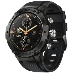 Neuer Smartwatch GlacierX Ceres Black GX-CC28