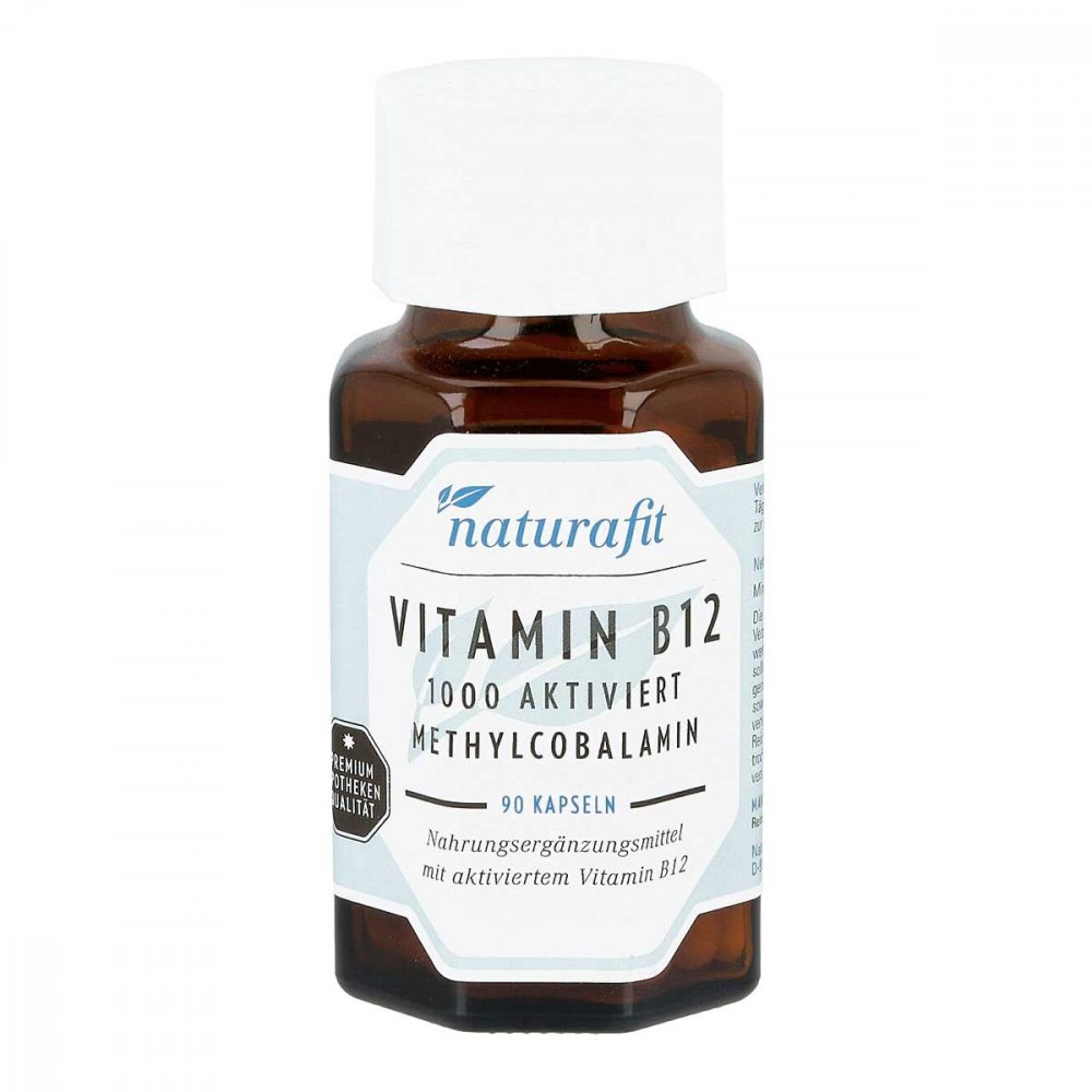 NaturaFit GmbH Naturafit Vitamin B12 1000 [my]g aktiviert Kapseln 16864300