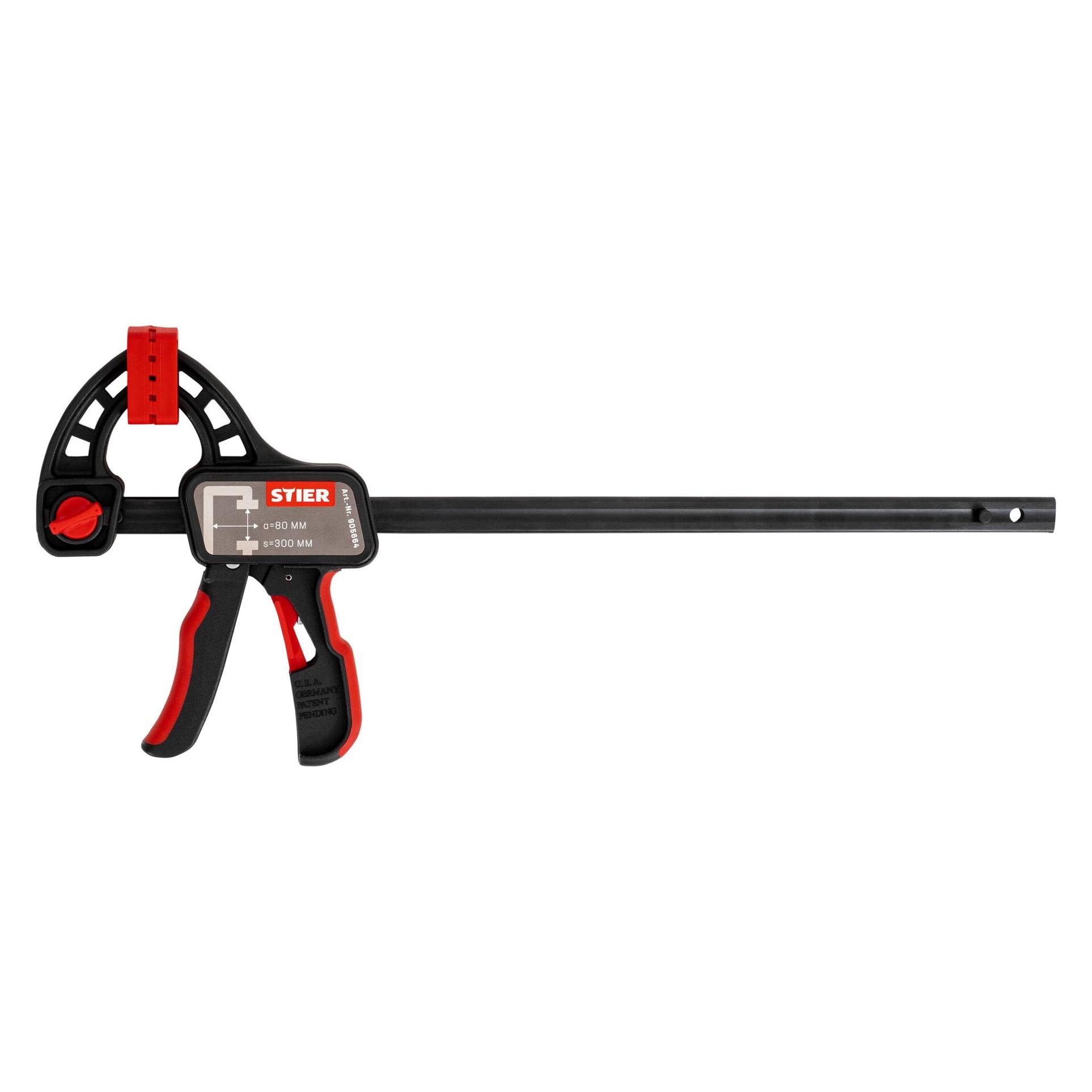 Stier Einhandzwinge 300 mm Spannweite 80 mm Ausladung (300 mm) (83261455)