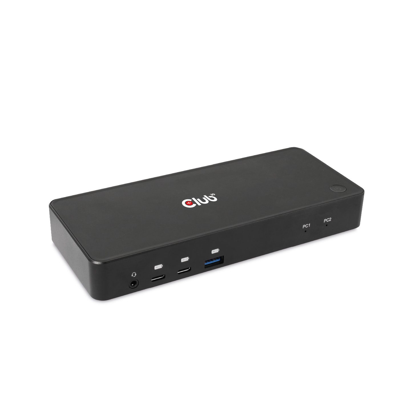 Club3D Club 3D KVM Switch/Dock DisplayPort/HDMI 4K60Hz für 2 USB Typ-C Eingänge CSV-1585
