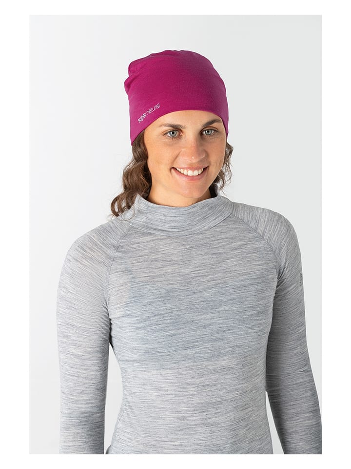 super.natural Mütze "Everyday Hat" in Pink - onesize