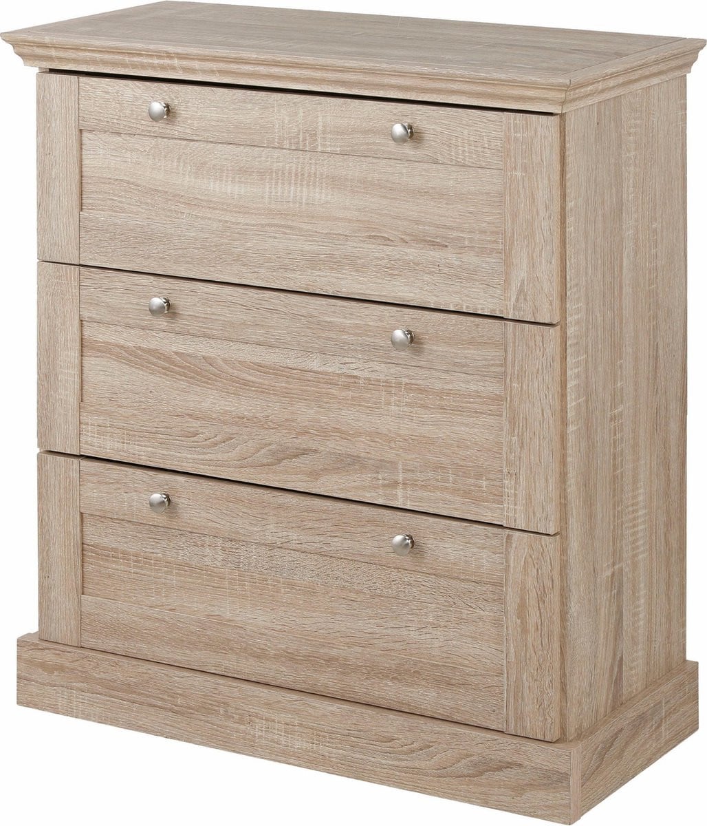 Binz Commode met 3 deuren en 3 laden in Eiken