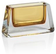 Zodax Carrara Polished Amber Glass Vase