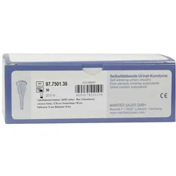 Sauer Comfort Selbstkleb.urinalkond.130m 30 St
