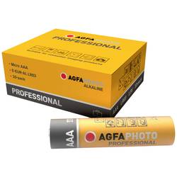 AgfaPhoto Professional Micro (AAA)-Batterie Alkali-Mangan 1.5 V 10 St. 110-853468