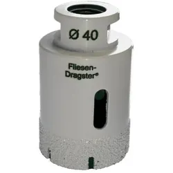 Sanpro FliesenDragster Diamant-Bohrkrone / Fliesenbohrer, Größe 40 mm