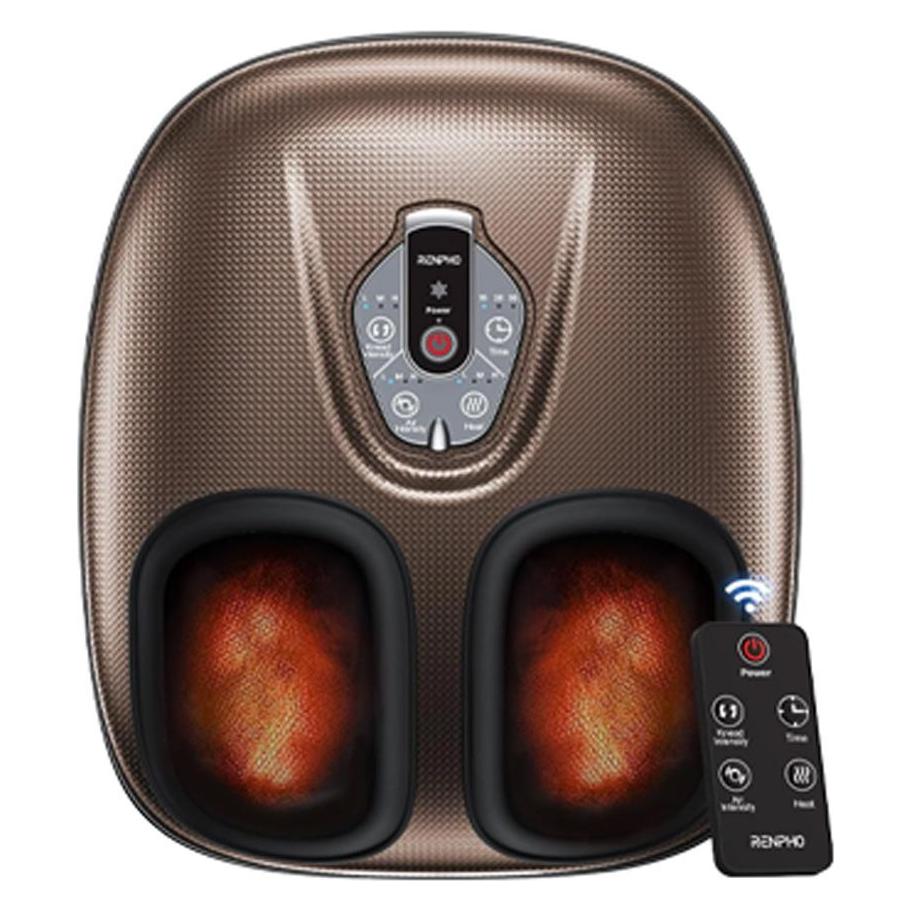 Renpho Tragbar Fussmassagegerät mit Wärmefunktion Beige (R-D003RB)
